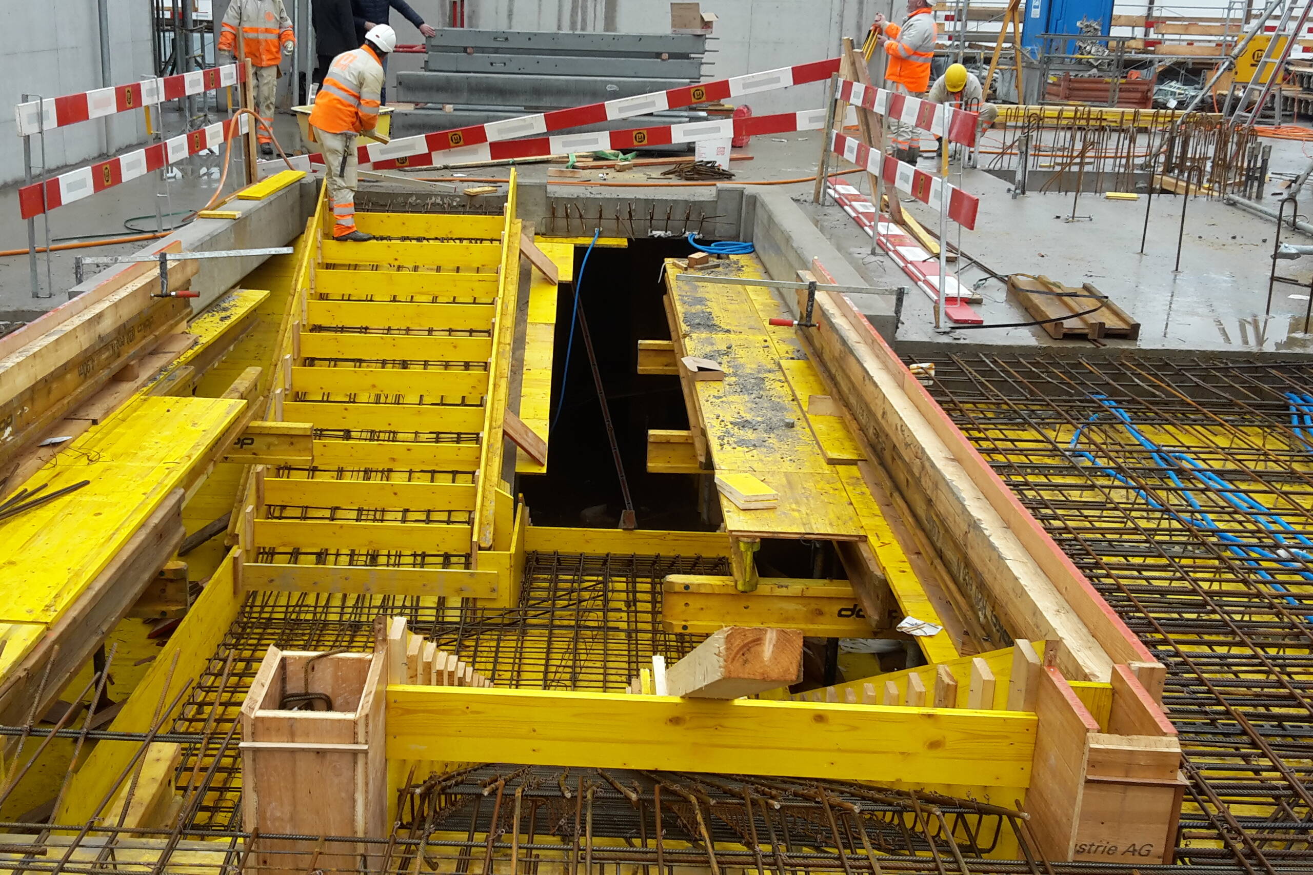 Schulanlage Engerfeld Rheinfelden, Konstruktiver Ingenieurbau – Ribuna AG Interlaken