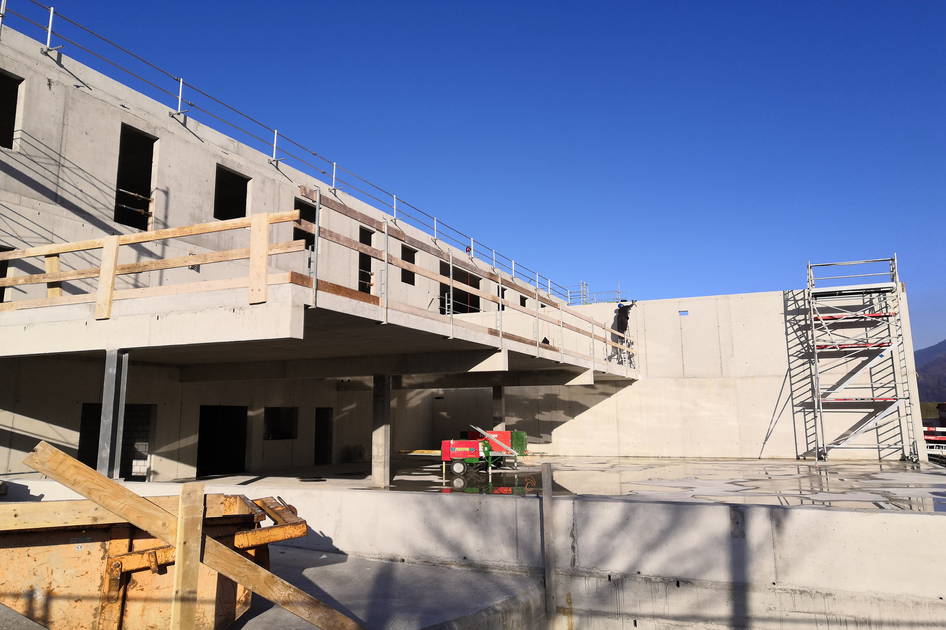 Betriebsgebäude Wilderswil, Konstruktiver Ingenieurbau – Ribuna AG Interlaken