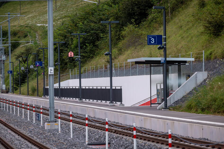 Umbau Bahnhof Oberried, Bahninfrastruktur – Ribuna AG Interlaken