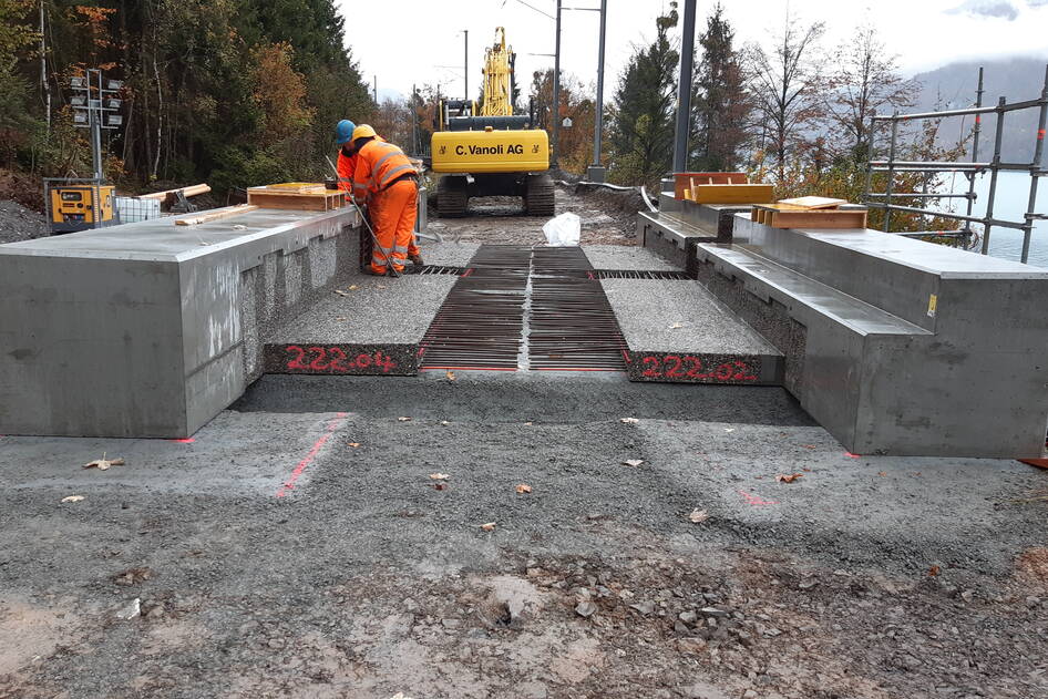 Brückencluster 2, Bahninfrastruktur – Ribuna AG Interlaken