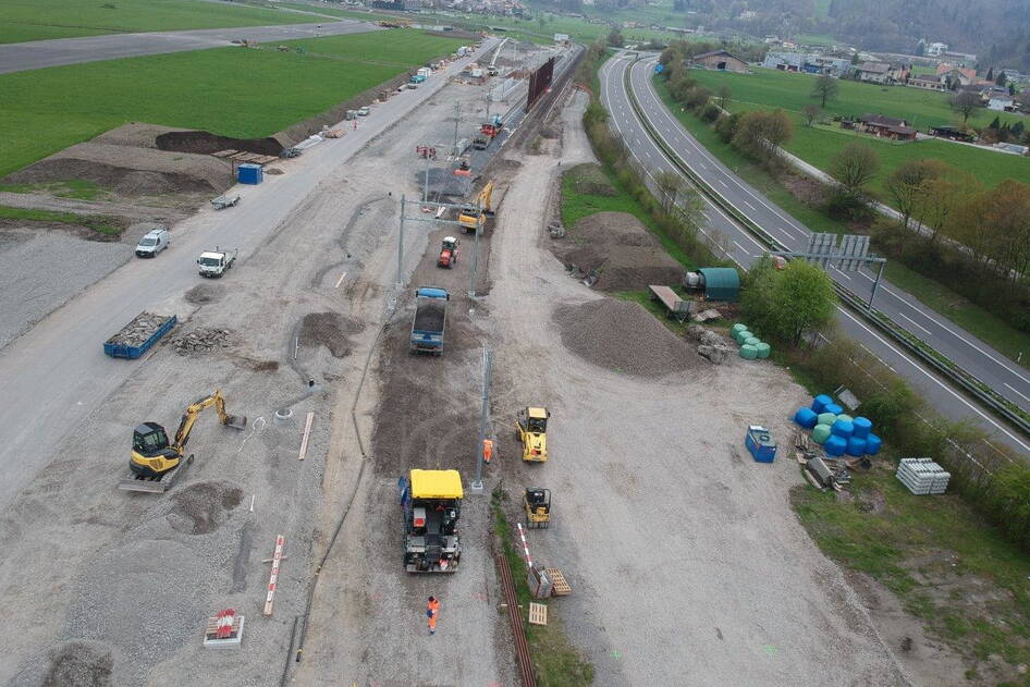 Sanierung Aarebrücke, Bahninfrastruktur – Ribuna AG Interlaken