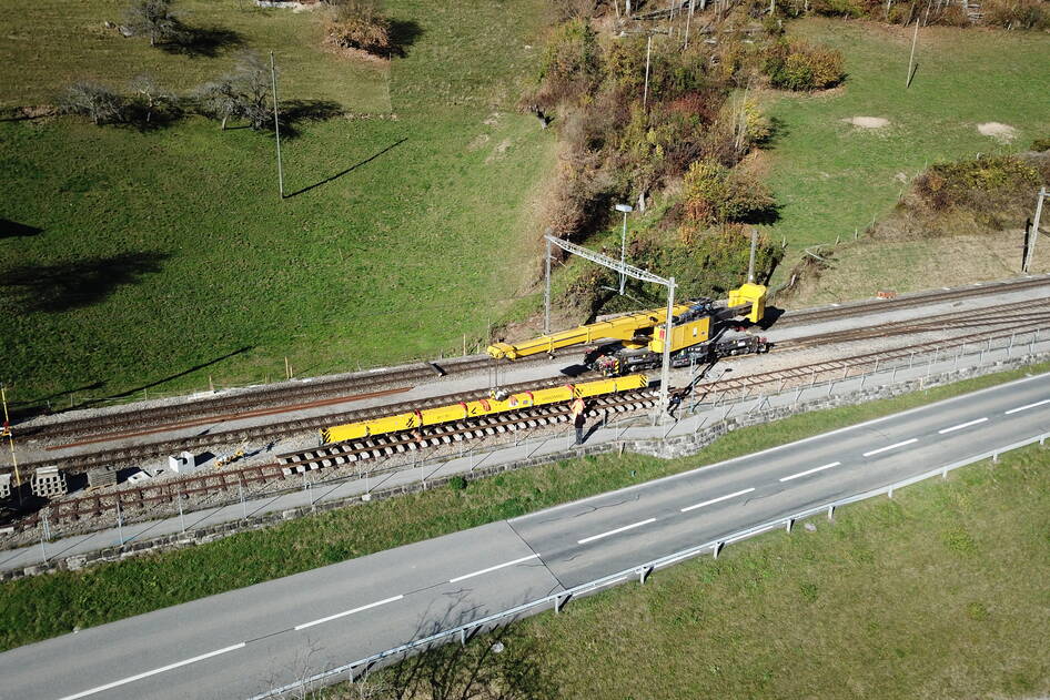 Umbau Bahnhof Oberried, Bahninfrastruktur – Ribuna AG Interlaken
