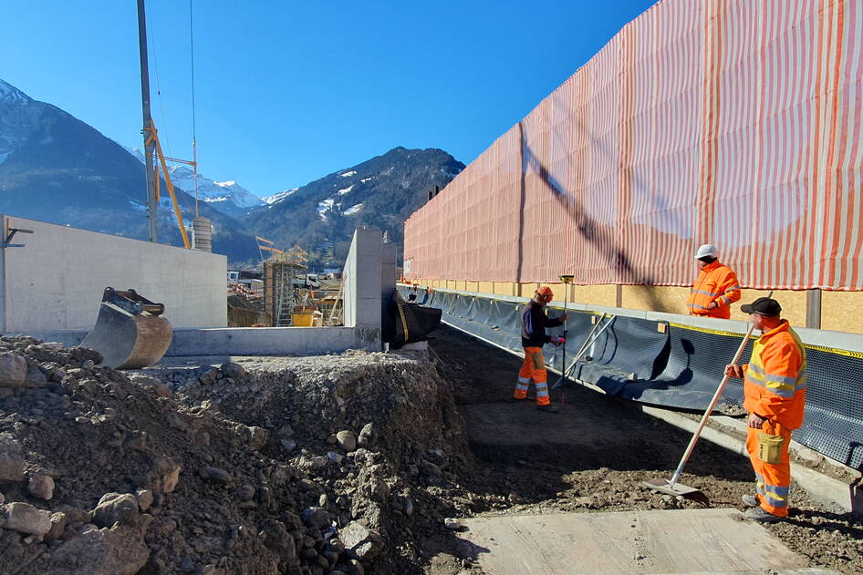 Sanierung Aarebrücke, Bahninfrastruktur – Ribuna AG Interlaken