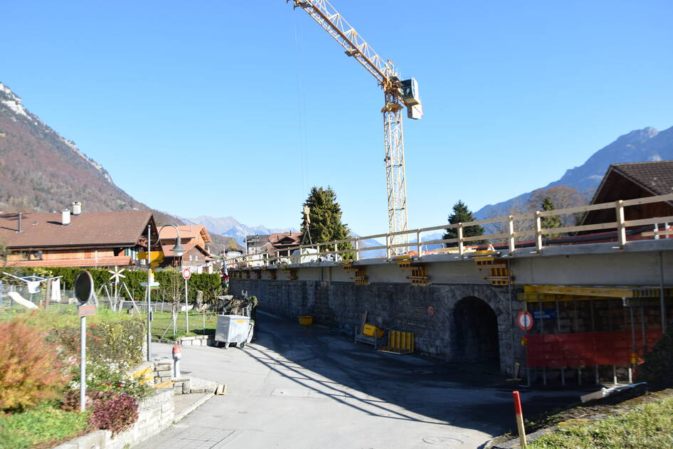 Brückencluster 2, Bahninfrastruktur – Ribuna AG Interlaken