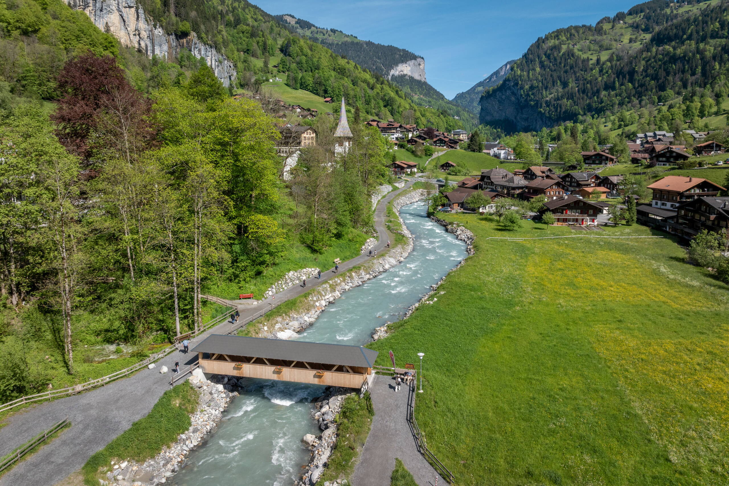 ISP Mösli Lauterbrunnen – Wasserbau – Ribuna AG Interlaken Ribuna AG Interlaken
