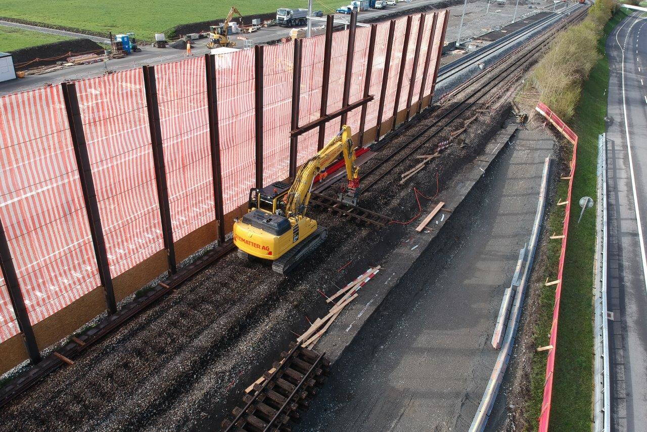 Sanierung Aarebrücke, Bahninfrastruktur – Ribuna AG Interlaken