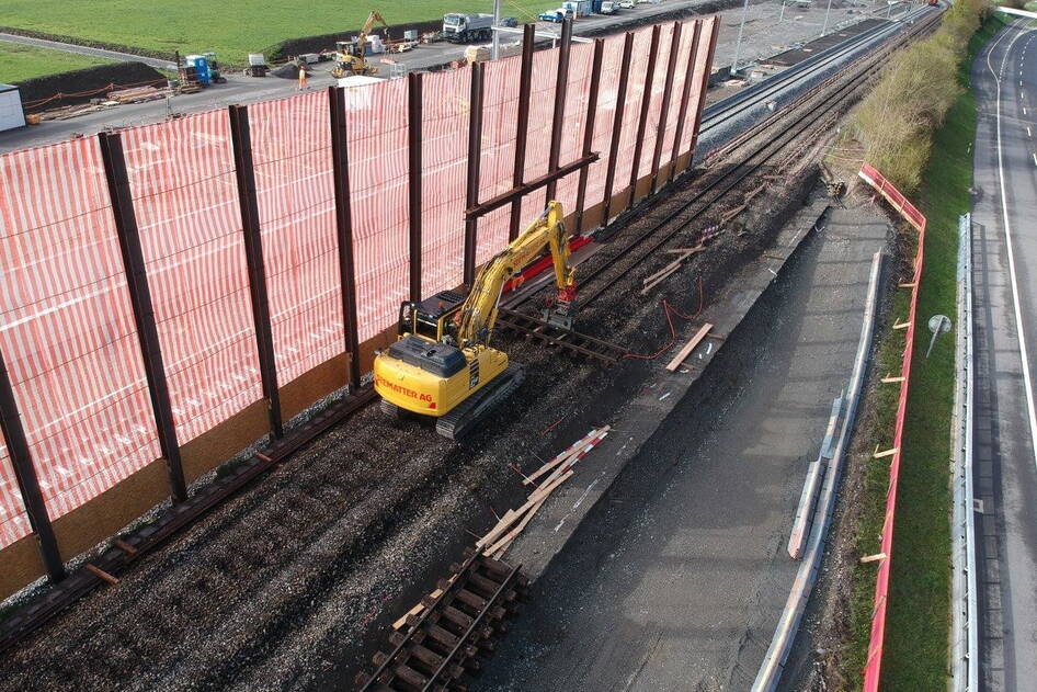 Sanierung Aarebrücke, Bahninfrastruktur – Ribuna AG Interlaken