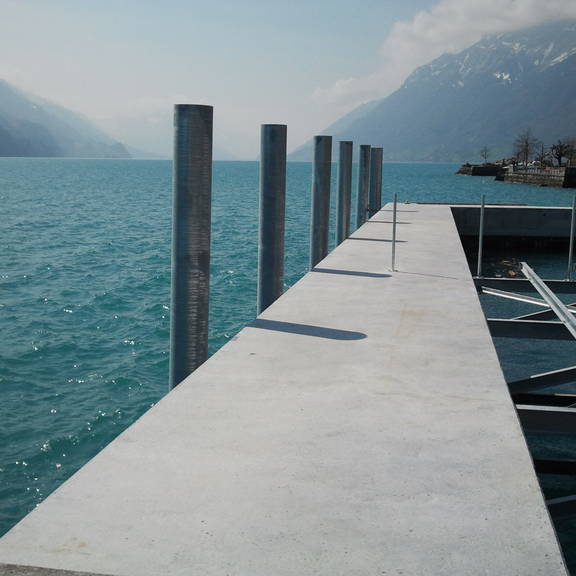 Quai Brienz, Hafen Ländte