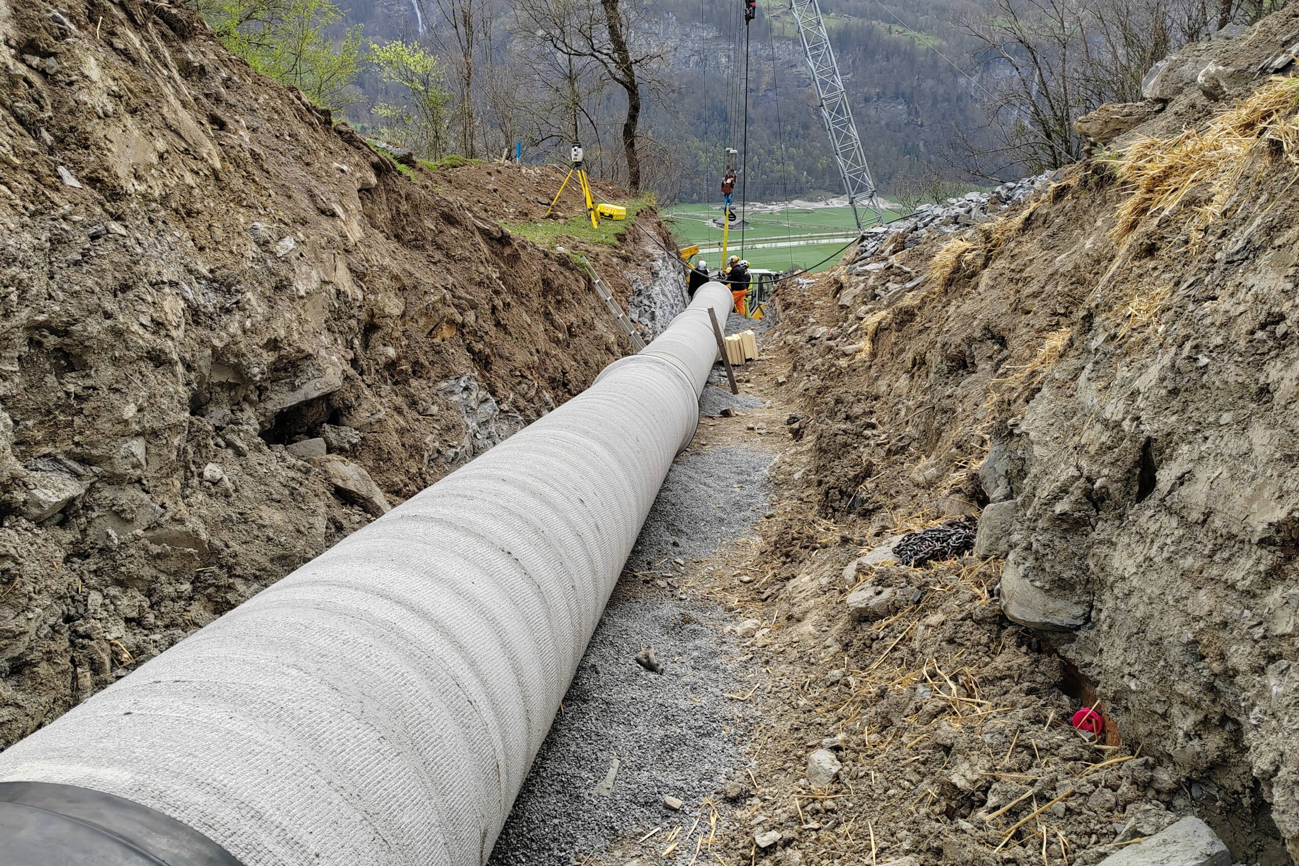 Ersatz Druckleitung KW M1