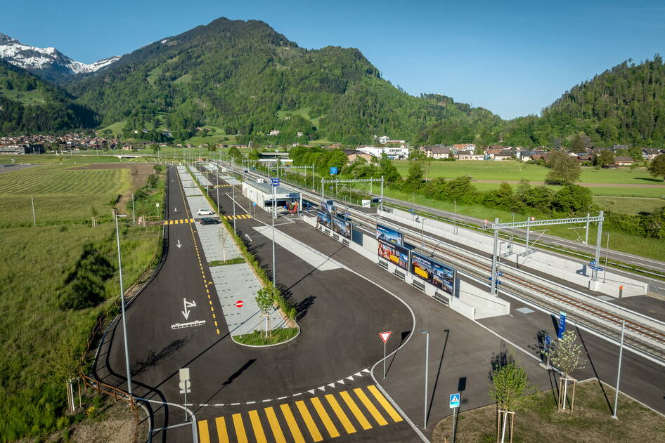 Sanierung Aarebrücke, Bahninfrastruktur – Ribuna AG Interlaken