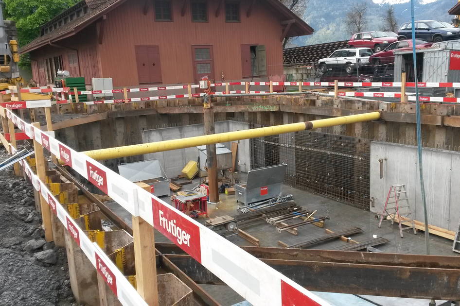 Regenretentionsbecken Geissgasse, Ver- und Entsorgung – Ribuna AG Interlaken