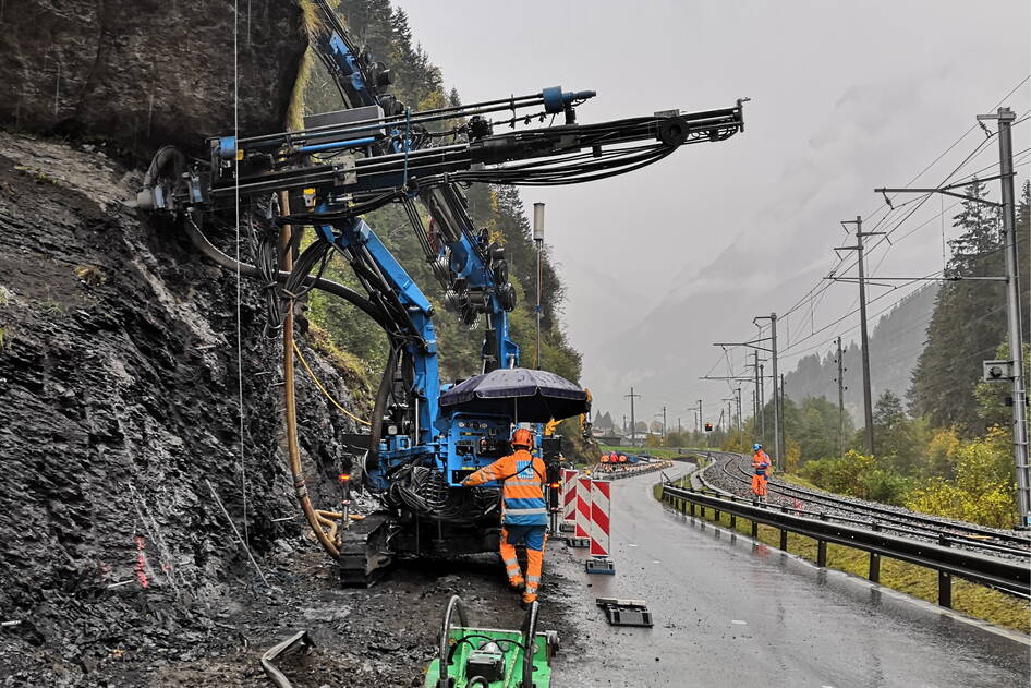 Ausbau Ortweid-Abbach, Strassenbau – Ribuna AG Interlaken