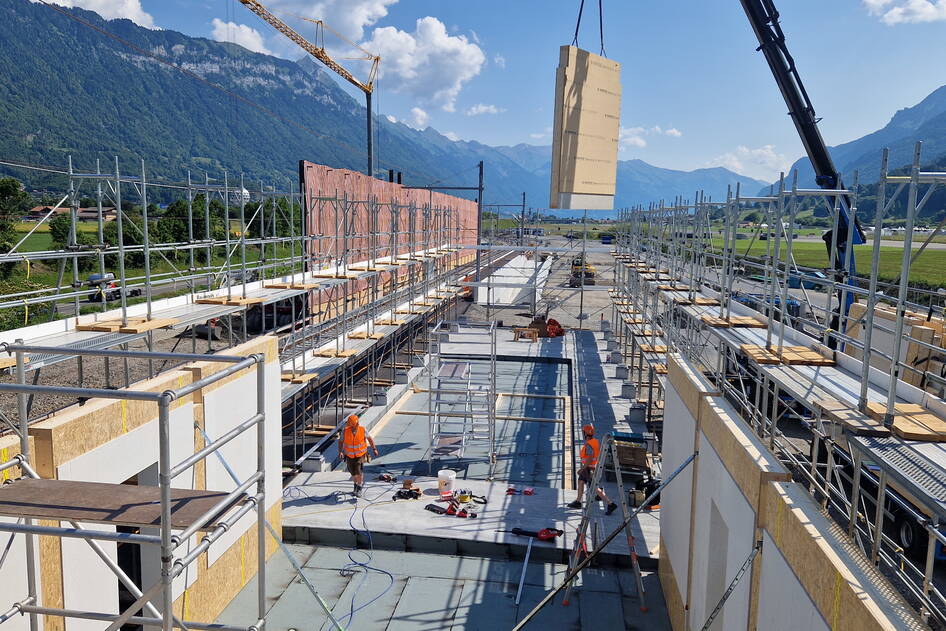 Sanierung Aarebrücke, Bahninfrastruktur – Ribuna AG Interlaken