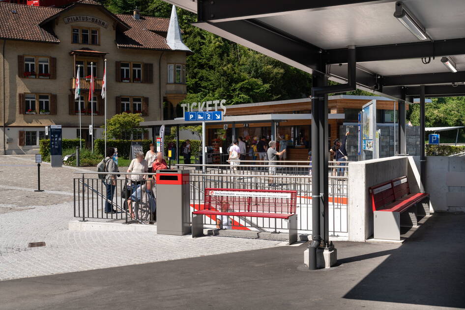 Umbau Bahnhof Alpnachstad, Bahninfrastruktur – Ribuna AG Interlaken