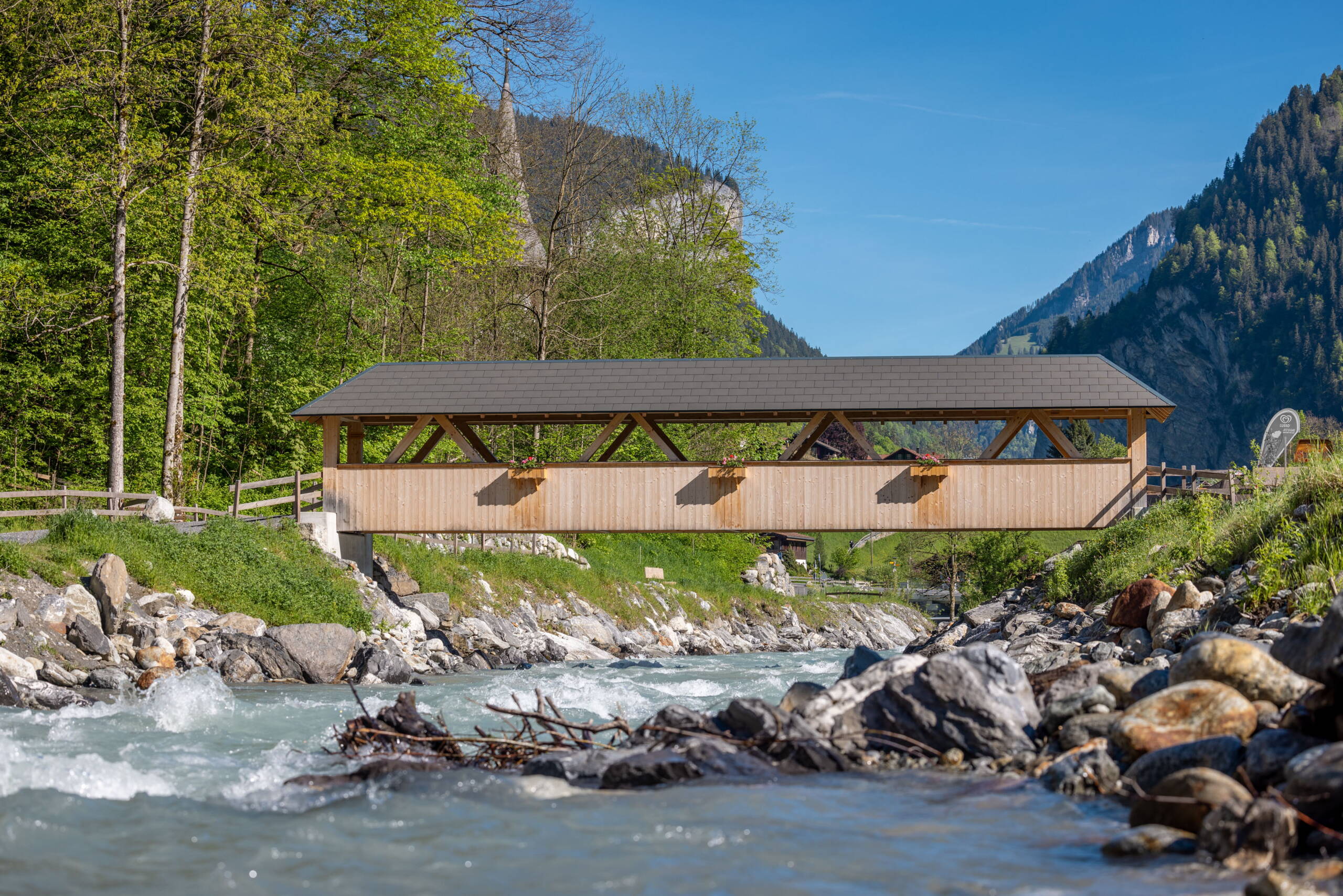 ISP Mösli Lauterbrunnen – Wasserbau – Ribuna AG Interlaken Ribuna AG Interlaken