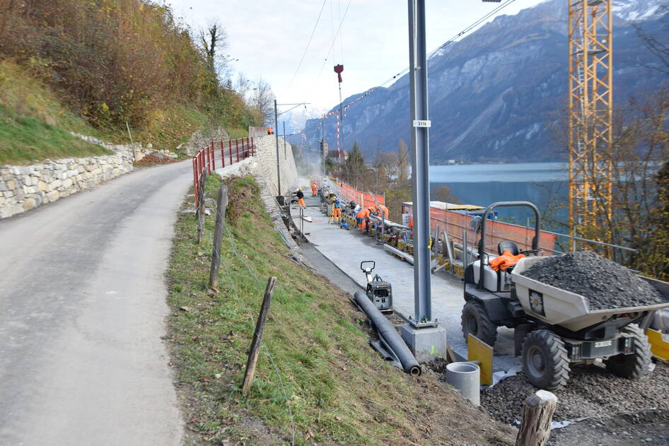 Brückencluster 2, Bahninfrastruktur – Ribuna AG Interlaken