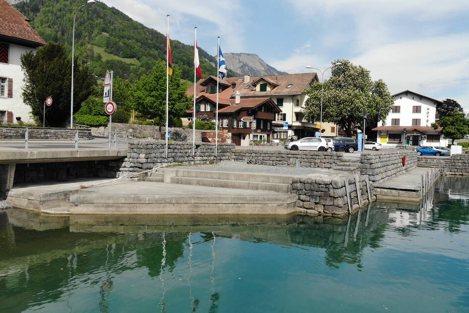 Quai Brienz Lindellen – Wasserbau – Ribuna AG Interlaken