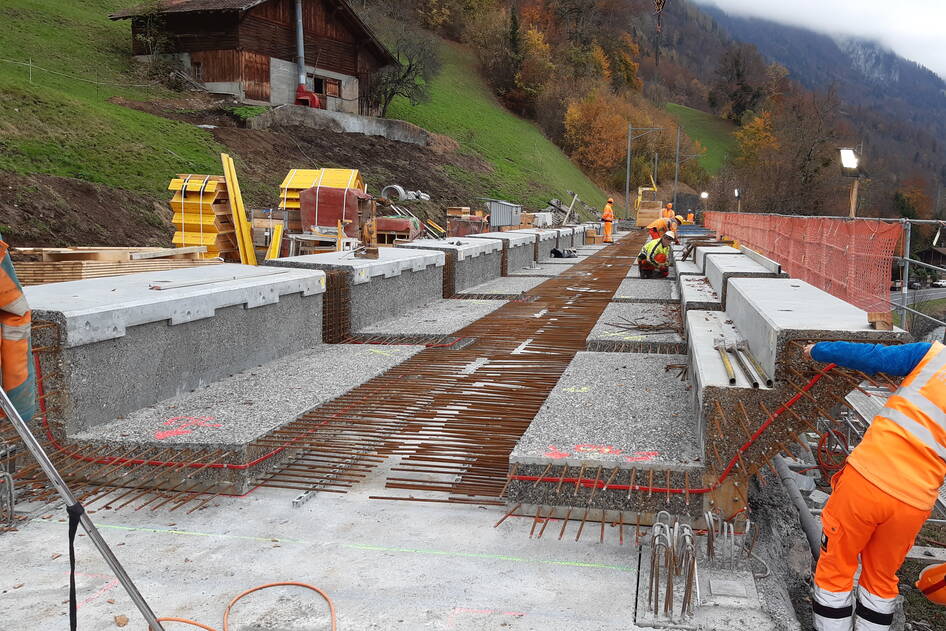 Brückencluster 2, Bahninfrastruktur – Ribuna AG Interlaken