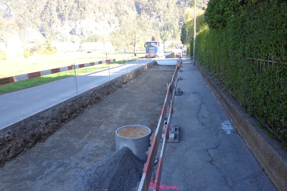 Heiterenstrasse, Strassenbau – Ribuna AG Interlaken