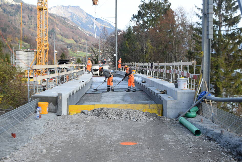 Brückencluster 2, Bahninfrastruktur – Ribuna AG Interlaken