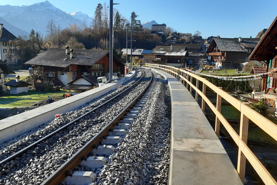 Brückencluster 2, Bahninfrastruktur – Ribuna AG Interlaken