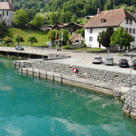 Quai Brienz, Lindellen