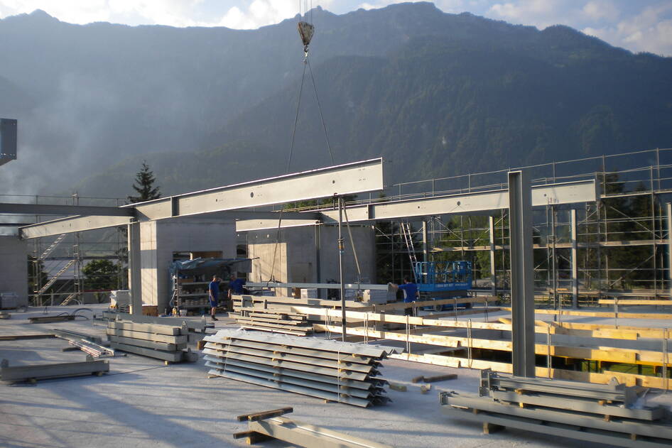 Handwerkerzentrum Interlaken – Interlaken Konstruktiver Ingenieurbau – Ribuna AG Interlaken