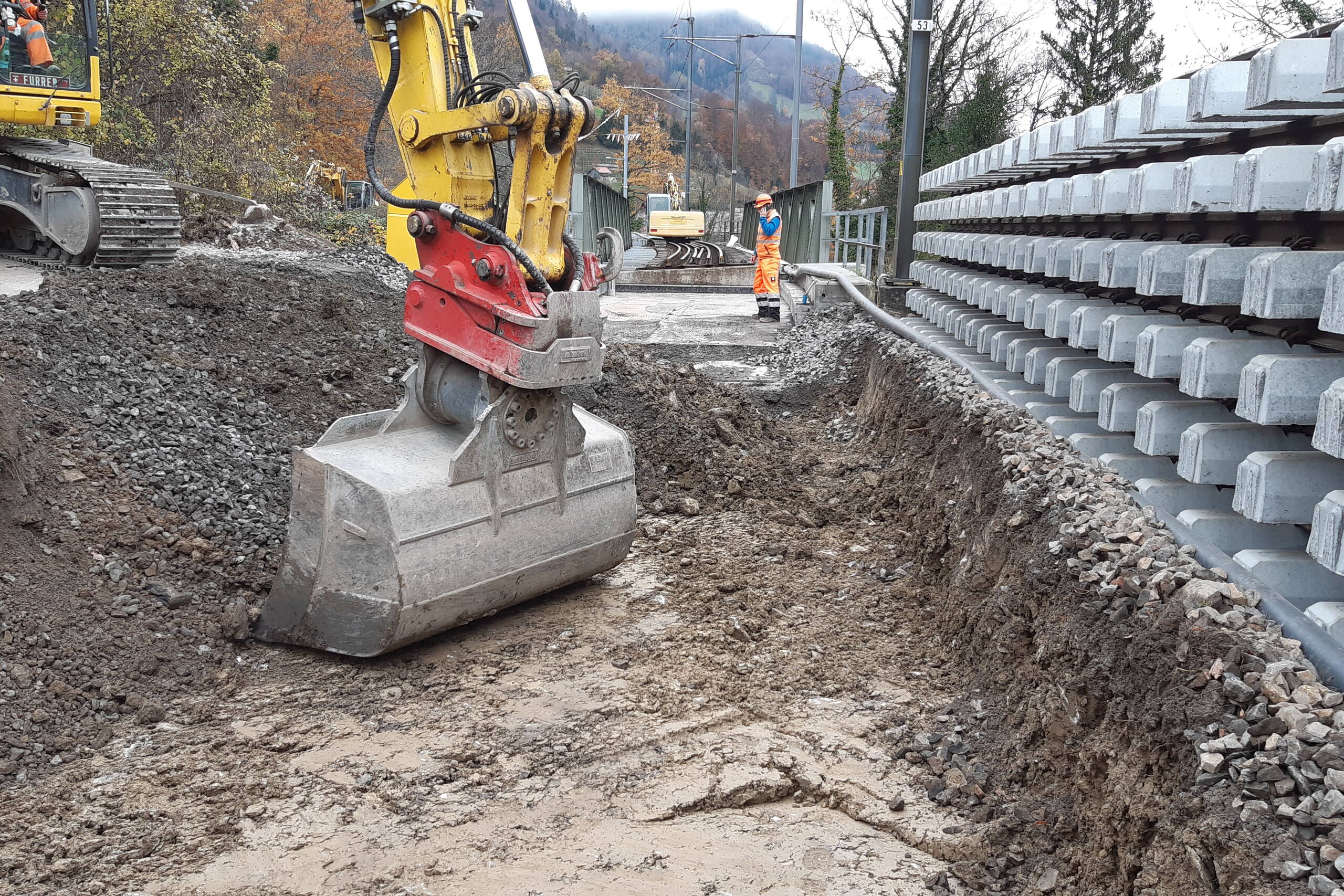 Brückencluster 2, Bahninfrastruktur – Ribuna AG Interlaken