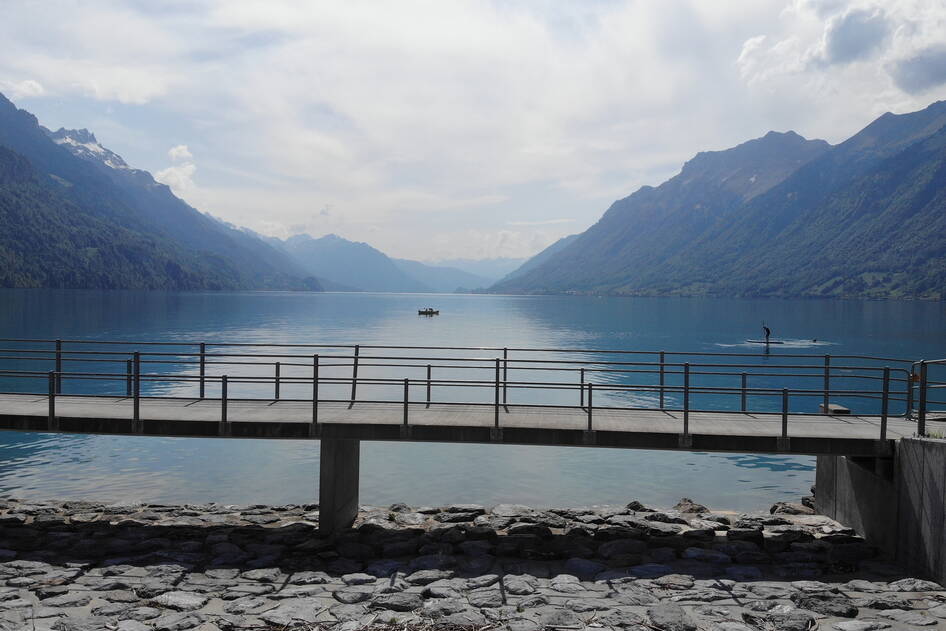 Quai Brienz Hafen Ländte – Wasserbau – Ribuna AG Interlaken