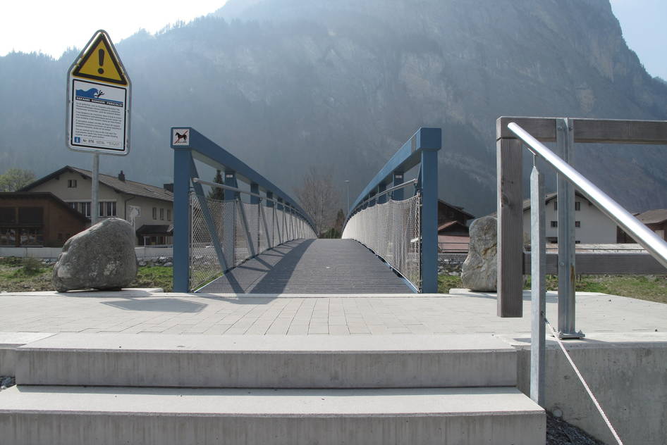 Schulhausbrücke Innertkirchen – Interlaken Konstruktiver Ingenieurbau – Ribuna AG Interlaken