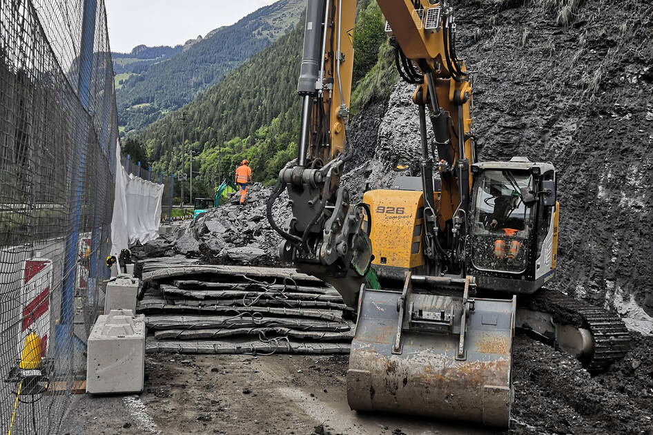 Ausbau Ortweid-Abbach, Strassenbau – Ribuna AG Interlaken