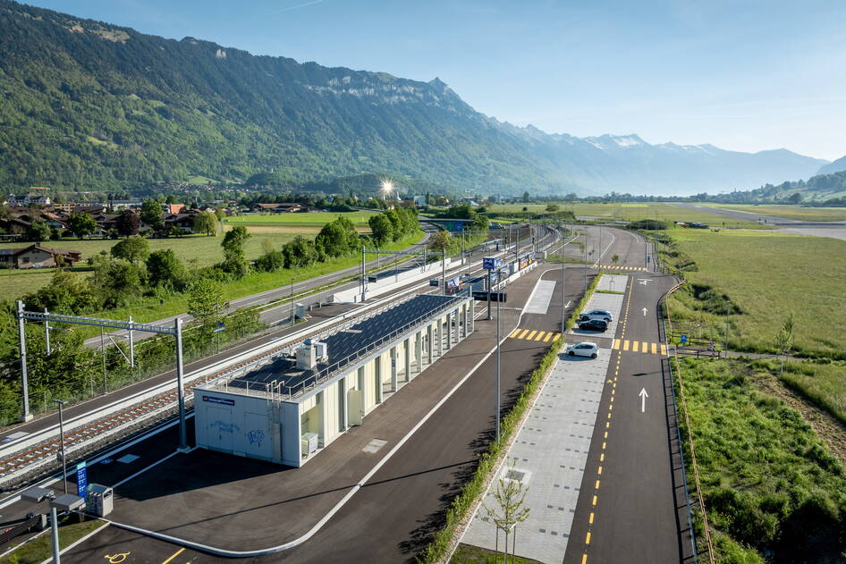 Sanierung Aarebrücke, Bahninfrastruktur – Ribuna AG Interlaken