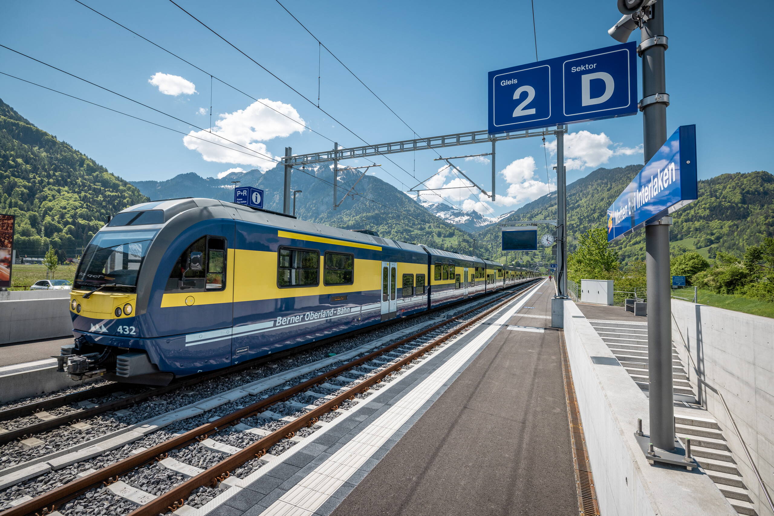 Sanierung Aarebrücke, Bahninfrastruktur – Ribuna AG Interlaken