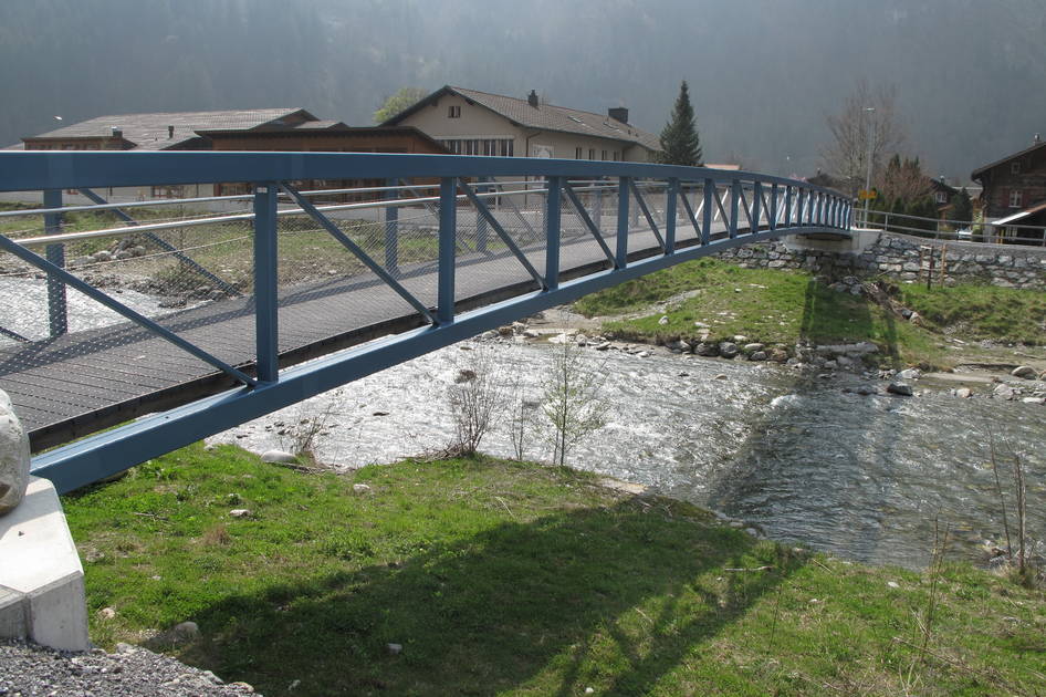 Schulhausbrücke Innertkirchen – Interlaken Konstruktiver Ingenieurbau – Ribuna AG Interlaken
