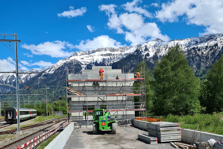 Ersatz Brücke Lammbach, Bahninfrastruktur – Ribuna AG Interlaken