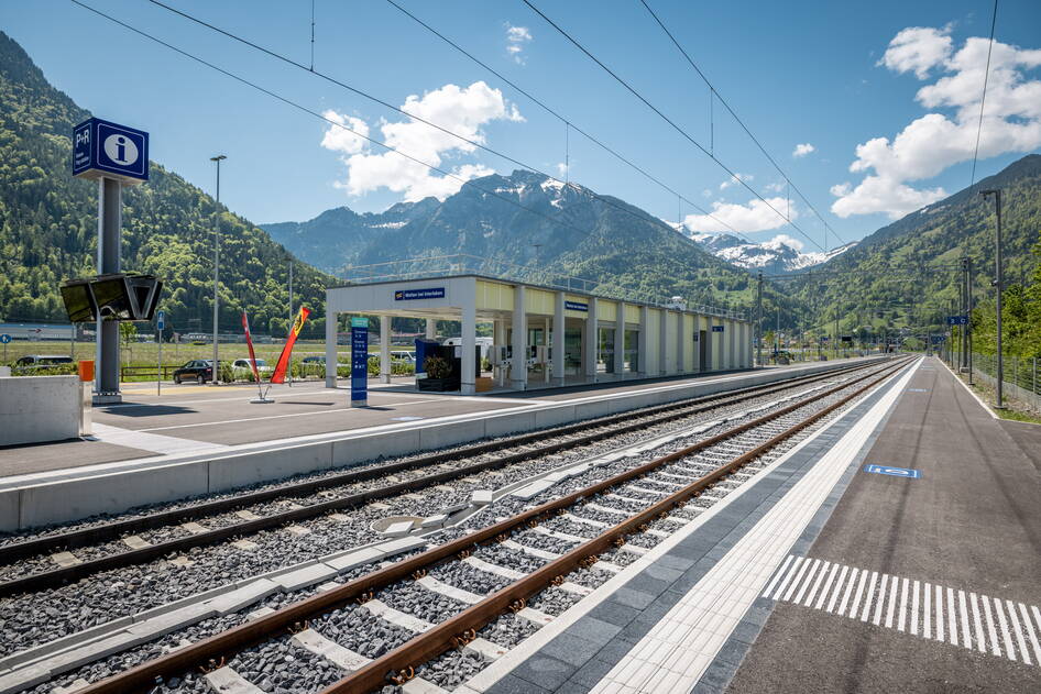 Sanierung Aarebrücke, Bahninfrastruktur – Ribuna AG Interlaken