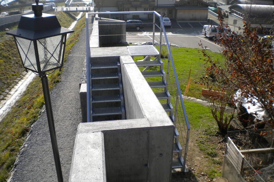 Quai Brienz Hafen Ländte – Wasserbau – Ribuna AG Interlaken