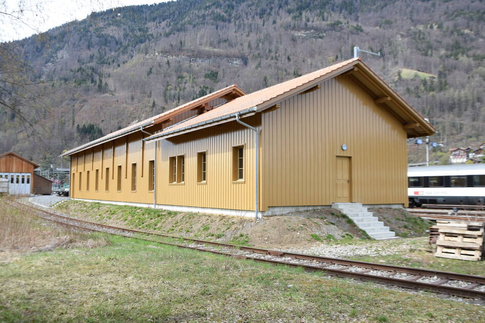 Ersatz Brücke Lammbach, Bahninfrastruktur – Ribuna AG Interlaken