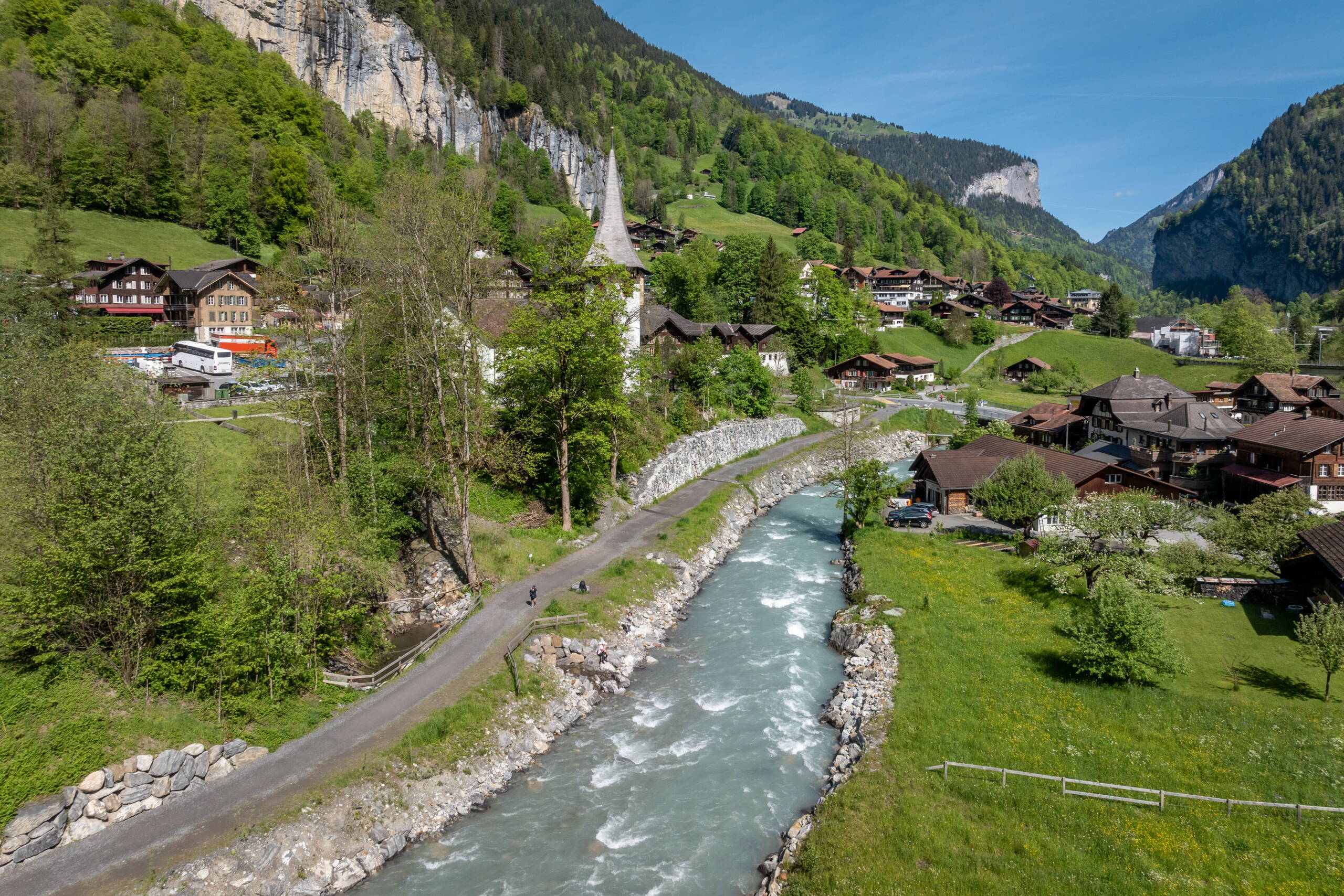 ISP Mösli Lauterbrunnen – Wasserbau – Ribuna AG Interlaken Ribuna AG Interlaken